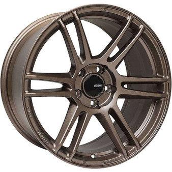 Enkei TSR-6 18x8 5x100 45mm Offset 72.6mm Bore Matte Bronze Wheel - 530-880-8045ZP530-880-8045ZP