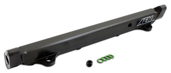 AEM 0306 Evo 8 & 9 Black Fuel Rail  25131BK