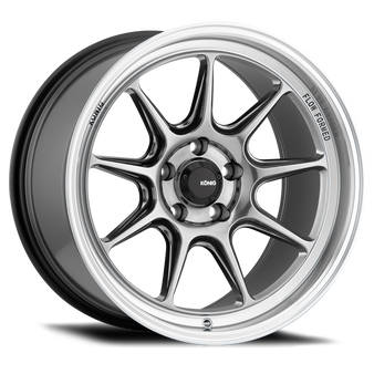 Konig Countergram 15x8 4x100 ET25 Hyper Chrome / Machined Lip - CT8510025C