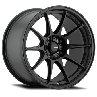 Konig Dekagram 17x8 5x114.3 ET40 Semi-Matte Black - DK87514405