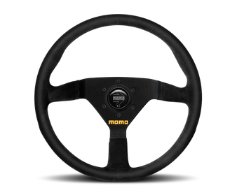 Momo MOD78 Steering Wheel Black Leather/Black Spokes
