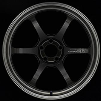 Advan R6 20x10 +35mm 5-114.3 Machining & Black Coating Graphite Wheel - YA60K35EBG