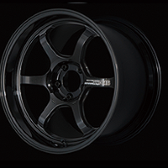Advan R6 18x9.0 +50 5-120 Racing Titanium Black Wheel - YA68I50WTB