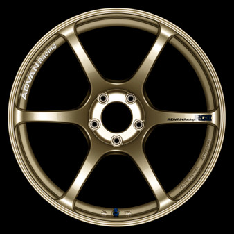 Advan RGIII 17x7.0 +42 4-100 Racing Gold Metallic Wheel - YAR7E42AZ