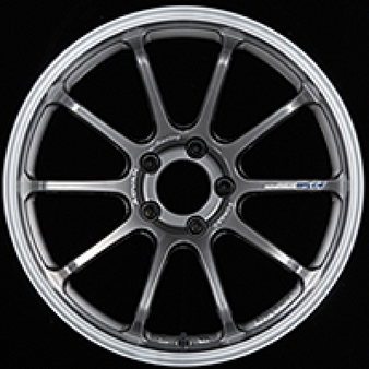 Advan RS-DF Progressive 18x8.0 +44 5-114.3 Machining & Racing Hyper Black Wheel - YAS8G44EHB