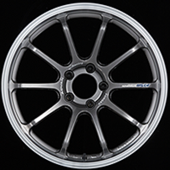 Advan RS-DF Progressive 18x10.0 +22 5-114.3 Machining & Racing Hyper Black Wheel - YAS8K22EHB