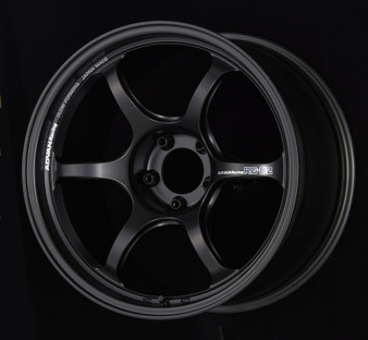 Advan RG-D2 15x6 +45 4-100 Semi Gloss Black Wheel - YAT5C45ASB