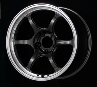 Advan RG-D2 18x8.0 +44 5-114.3 Machining & Black Gunmetallic Wheel - YAT8G44EMBG