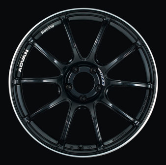 Advan RZII 17x9.0 +35 5-114.3 Racing Gloss Black Wheel - YAZ7I35EB