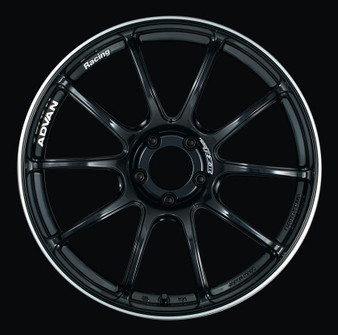 Advan RZII 17x9.0 +45 5-114.3 Racing Gloss Black Wheel - YAZ7I45EB