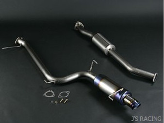 J's Racing Titanium Exhaust FX-PRO 60RS - Acura TSX 04-08