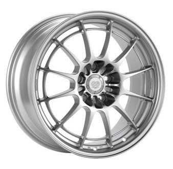 Enkei NT03+M 18x7.5 5x114.3 42mm Offset 72.6mm Bore Hyper Silver Wheel - 3658756542HS3658756542HS