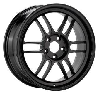 Enkei RPF1 17x8 5x114.3 35mm Offset 76mm Bore Matte Black Wheel Evo 8/9 - 3797806535BK3797806535BK