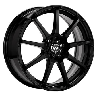 Enkei EDR9 16x7 4x100/108 38mm Offset 72.6 Bore Diameter Matte Black Wheel - 441-670-1138BK441-670-1138BK