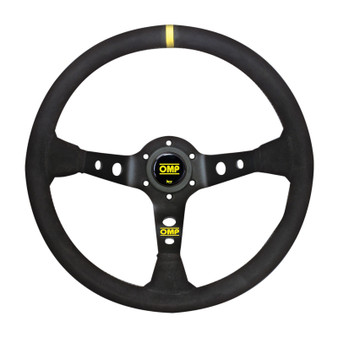 OMP Corsica Scamosciato Black Steering Wheel (OMP-OD-1954-N)