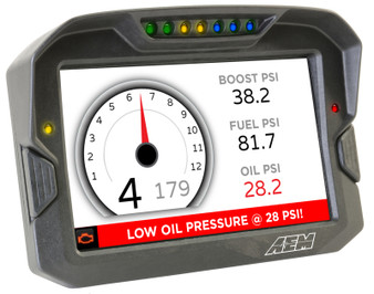 AEM CD7G Carbon NonLogging Displan with Internal GPS