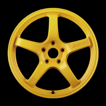 Gram Lights 57CR 18X9.5 +38mm 5X114.3in Mach Yellow (Limited Time)WGCRX38EWXZ