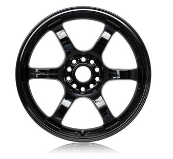 Gram Lights 57DR 18x8.5 +37 5x108 Glossy Black WGIV37RGX