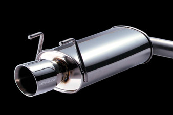 Revel Medallion Touring-S Catback Exhaust - Dual Muffler 01-03 Acura TL Type S