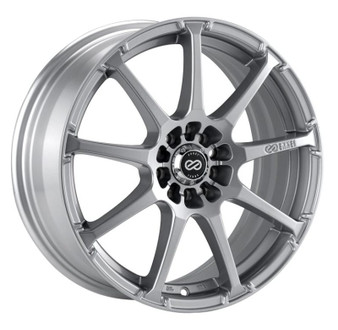 Enkei EDR9 17x8 5x100/114.3 45mm Offset 72.6 Bore Diameter Silver Wheel - 441-780-0245SP441-780-0245SP