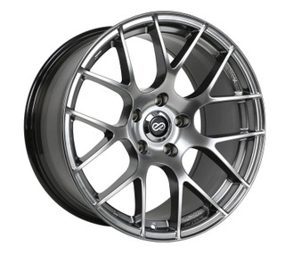 Enkei Raijin 18x8 40mm Offset 5x114.3 Bolt Pattern 72.6 Bore Dia Hyper Silver Wheel - 467-880-6540HS467-880-6540HS