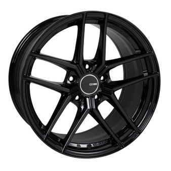 Enkei TY5 18x8 5x100 45mm Offset 72.6mm Bore Black Wheel - 498-880-8045BK498-880-8045BK