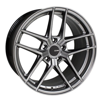 Enkei TY5 18x9.5 5x120 35mm Offset 72.6mm Bore Hyper Silver Wheel - 498-895-1235HS498-895-1235HS