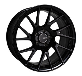 Enkei TM7 17x8 5x100 45mm Offset 72.60 Bore Black Wheel - 507-780-8045BK507-780-8045BK