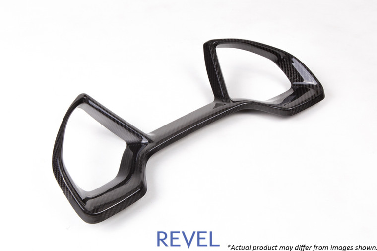 Revel GT Dry Carbon Dash Cluster Cover 16-18 Honda Civic - 1 Piece - 1TR4GT0AH06