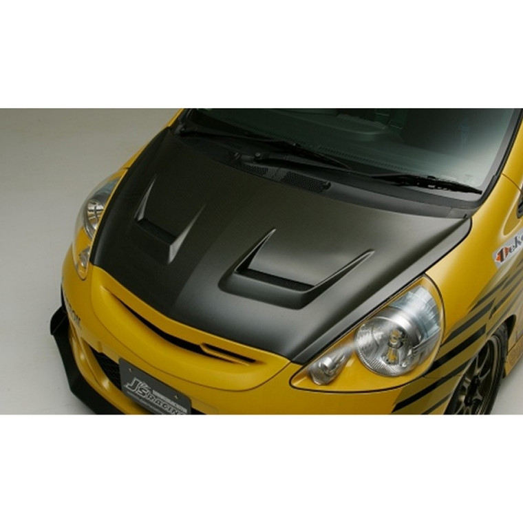 J's Racing Type V Ventilated Bonnet (CFRP) - Honda S2000 00-09