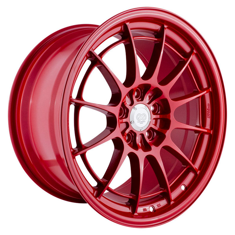 Enkei NT03+M 18x9.5 5x114.3 40mm Offset 72.6mm Bore - Competition Red Wheel - 3658956540RD3658956540RD