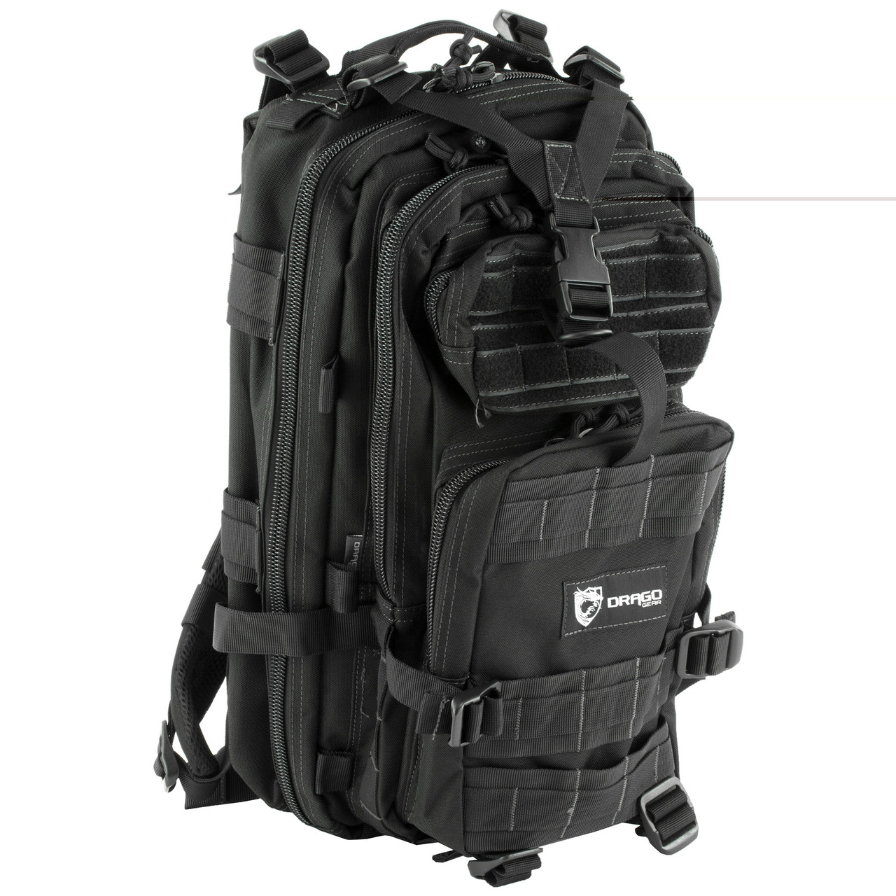 Drago Gear Tracker Backpack Blk Top Brass Tactical