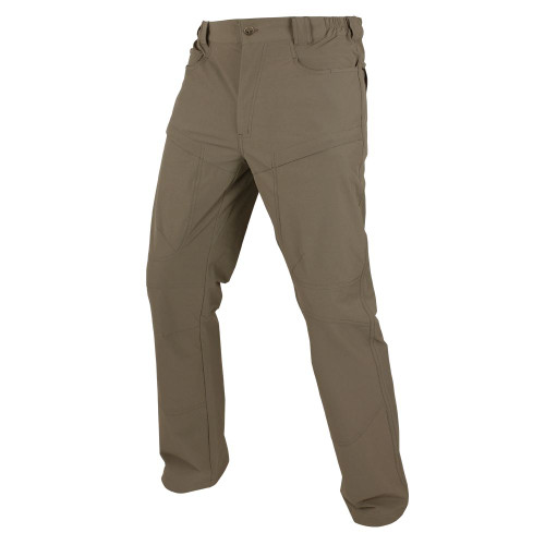 ODYSSEY PANTS (GEN II)
Inlaid cargo pockets with zipper closure
Two gadget pockets
Two back pockets with hook & loop flap closure
One coin pocket
Lightweight moisture wicking nylon
4-Way stretch material for maximum comfort and mobility
Articulated knee to maximize mobility
Water repellent and stain resistant finish
Gusseted crotch for freedom of movement
Elastic waistband
Imported
Material:
93% Nylon
7% Spandex