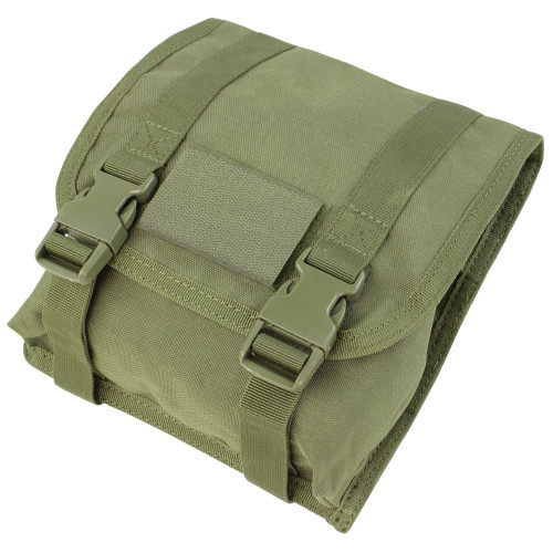 LARGE UTILITY POUCH
M4 mag compatible
Hook& loop flap closure with quick-release buckle
Front loop panel for patches
MOLLE compatible
Imported
Overall dimensions: 8"H x 8"W x 2.5"D
Patch Panel: 2"H x 3"W
Mag capacity:
Up to six 30RD M4 mags