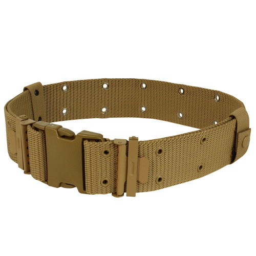 G.I. STYLE NYLON PISTOL BELT
2.25" wide with quick release buckle
Metal eyelets
Imported
Sizes:
Adjustable up to 46" waist