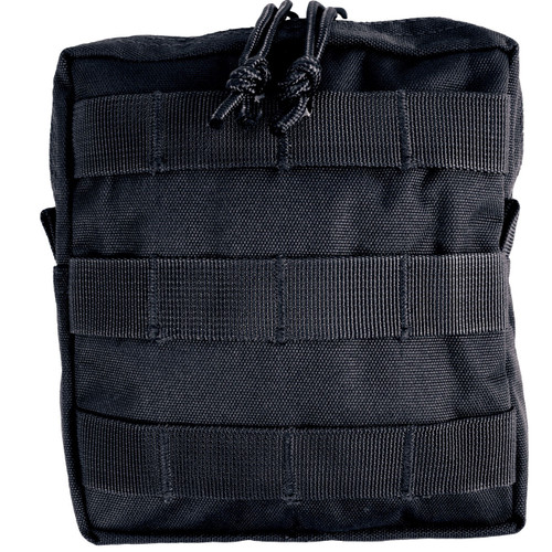 MEDIUM MOLLE UTILITY POUCH
Internal elastic loops to secure small items or magazines
Reinforced MOLLE attachment points
600D polyester construction with PVC backing
Size: 6"W x 6.5"H x 2"D