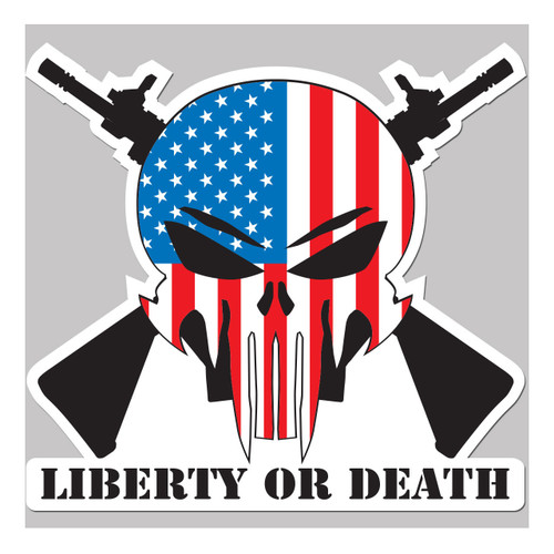 LIBERTY OR DEATH DECAL