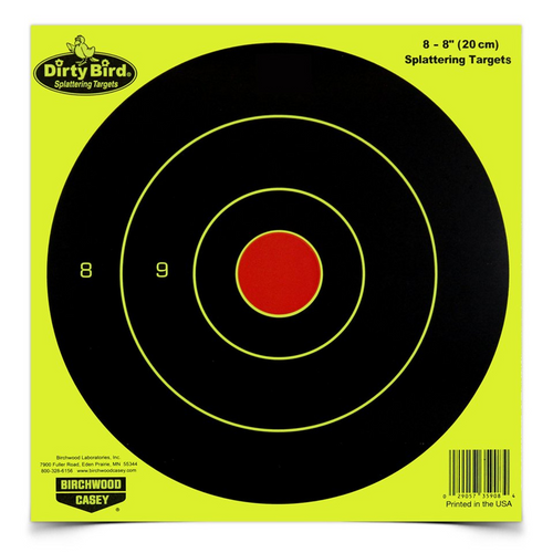 Dirty Bird 8 Inch Yellow Round Target