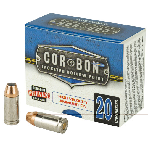 Corbon 9mm+p 90gr Jhp 20/500