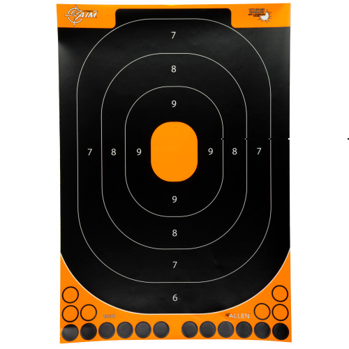 Allen Ez Aim Handgun Train 12x18 5pk