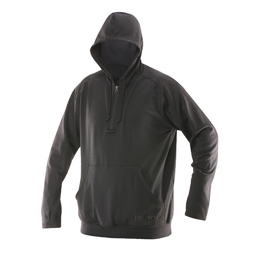 Grid Fleece Hoodie-2420005-2422003