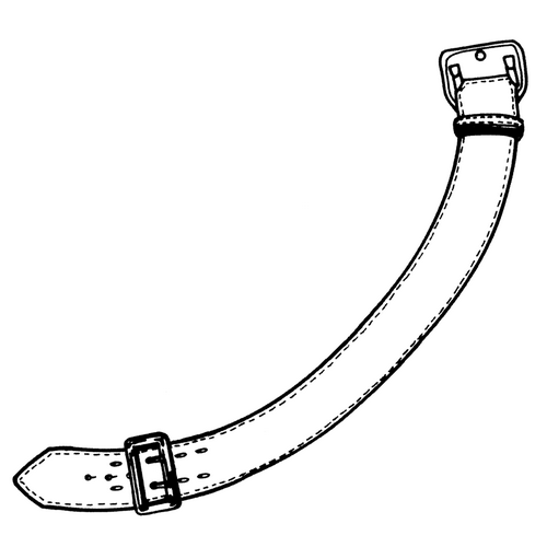 Sally Browne Duty Belt-B192-48BR-B192-34WBR