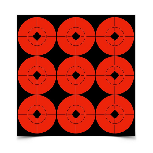 Target Spots Orange 2 Inch, 90 Targets