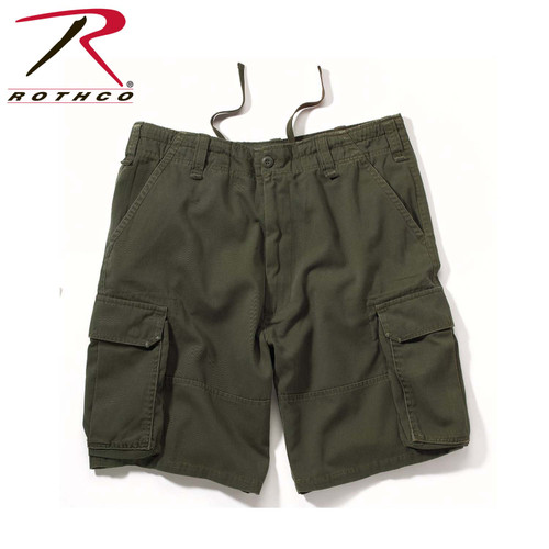 Rothco Vintage Solid Paratrooper Cargo Shorts-New-