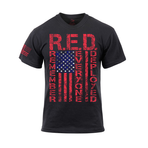 Rothco Athletic Fit R.E.D. (Remember Everyone Deployed) T-Shirt