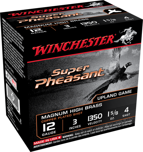 Winchester Ammo Super Pheasant, Win X123ph4 Sup Phsnt 1 5/8         25/10