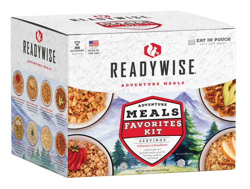 ReadyWise Outdoor Food Kit, ReadyWise Rw05-913 Wise Camping Favorites - 9 Ct Pack