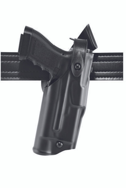 Model 6360 ALS/SLS Mid-Ride, Level III Retention Duty Holster for Glock 17 w/ Light