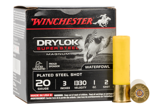 Winchester Ammo Drylock Super Steel, Win Xsm2032    3mag     1oz  Stl     25/10