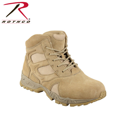 Rothco Forced Entry Desert Tan Deployment Boot - 6 Inch